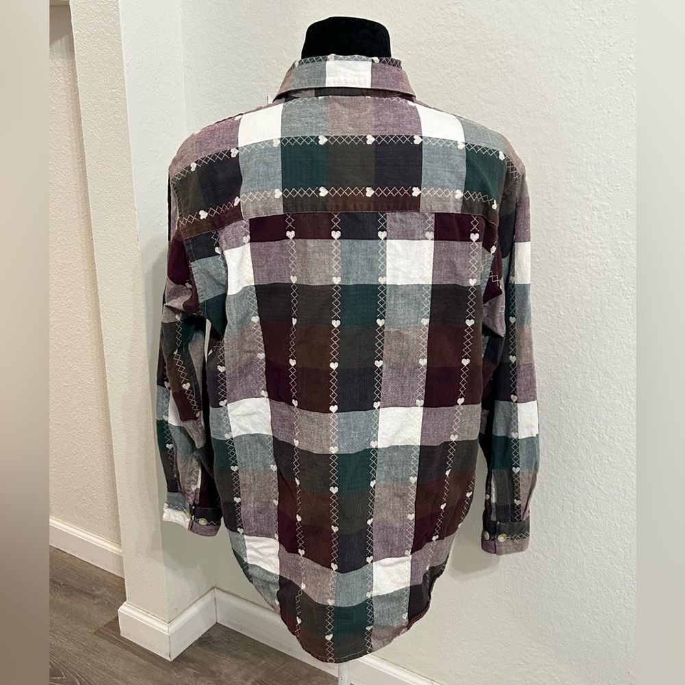 Cascade Blues Patterned Button-Up Shirt - Picture 3 of 7